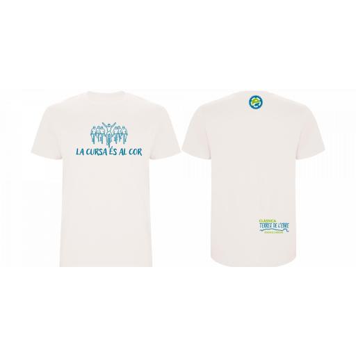 Camiseta Blanco Vintage Corazón / Adulto [2]