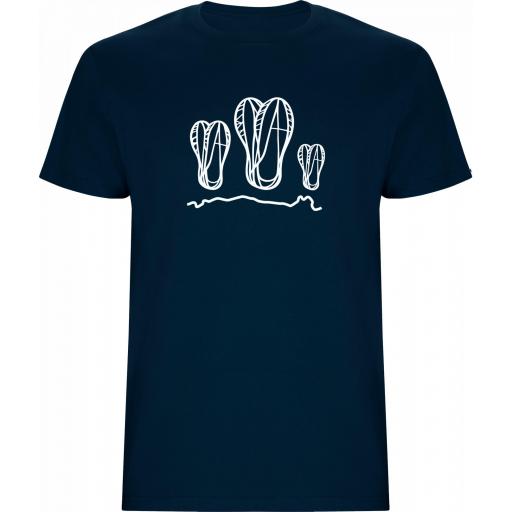 Camiseta Azul Marino Espardeñas / Niño