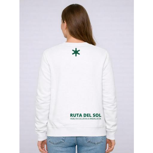 Sudadera Blanca Pelotón Adulto [1]