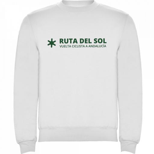 Sudadera Blanca Ruta del Sol Adulto [2]