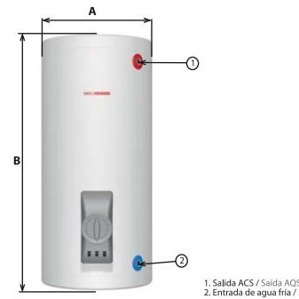 Calentador eléctrico 50 litros MCL [0]