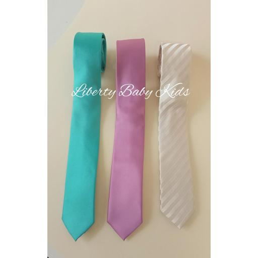 Corbata Niño Ceremonia Crema [3]