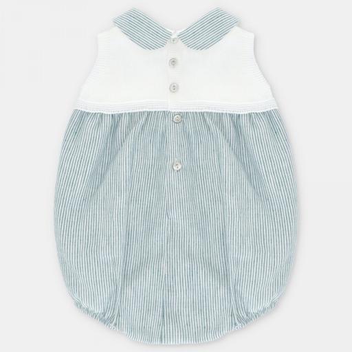 Pelele punto y tela Milton Martín Aranda ref.30308 [2]