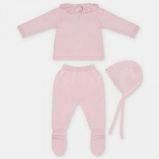 Conjunto 3p polaina rosa Lena Martín Aranda ref.10324 [2]