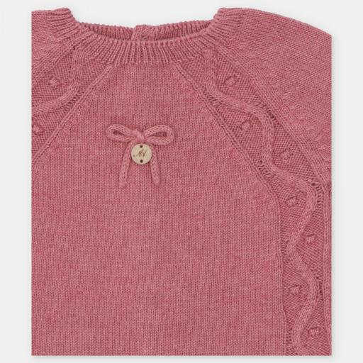 Conjunto 3p polaina Ibia Martín Aranda rosa caramelo ref.10326 [2]