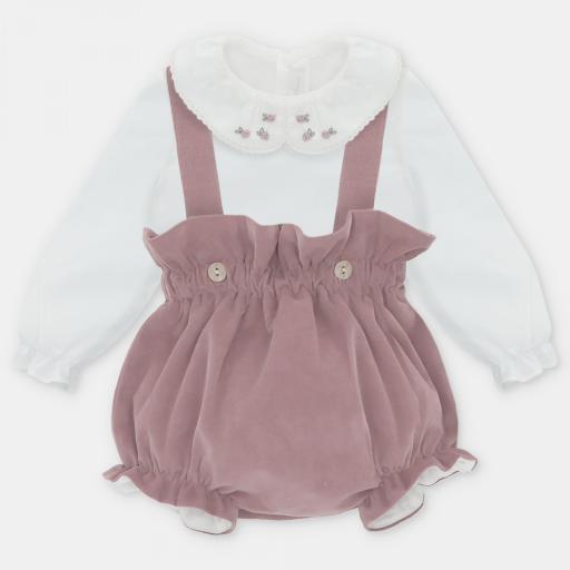 Conjunto niña Cardiff púrpura Martín Aranda ref.21283