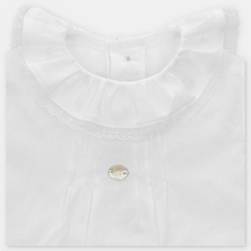 Blusa camisa blanco Martín Aranda ref.20255 [1]