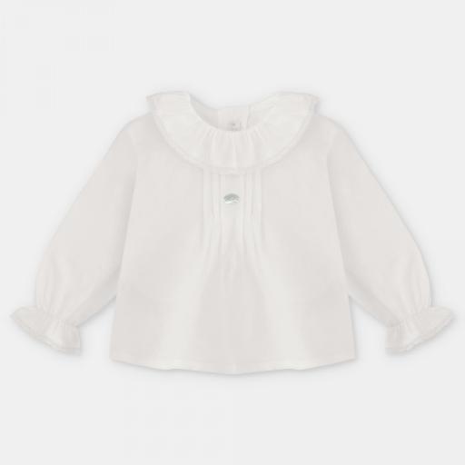 Camisa blusa marfil Martín Aranda ref.20284 [0]