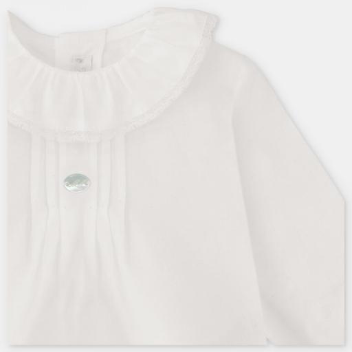 Camisa blusa marfil Martín Aranda ref.20284 [1]