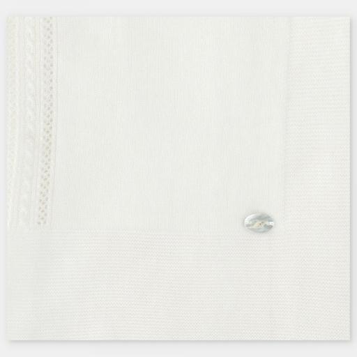 Toquilla Regina blanco roto algodón Martín Aranda ref.10300 [2]