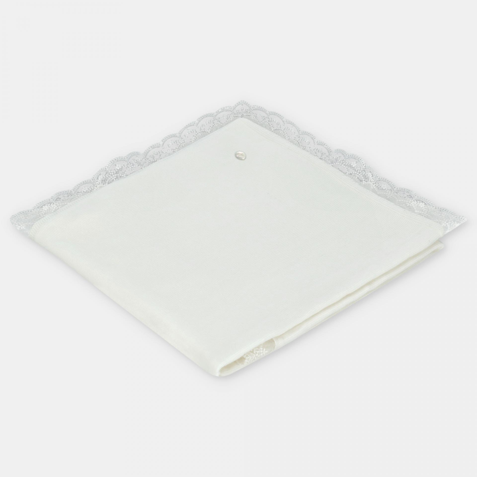 Chal toquilla punto unisex ceremonia Amieva Martín Aranda crudo ref.11320