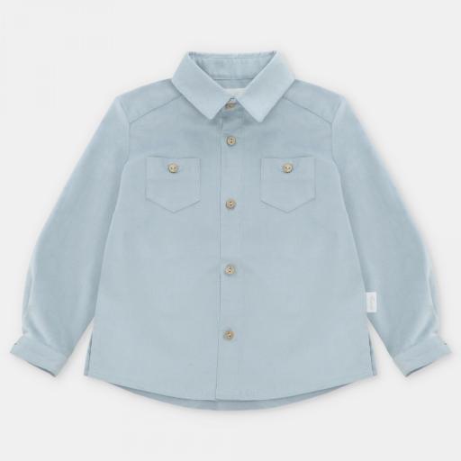 Camisa Sheffield azul grisáceo Martín Aranda ref.20278 [3]