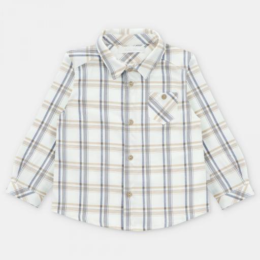Camisa Martín Aranda Leicester azul noche ref.20281