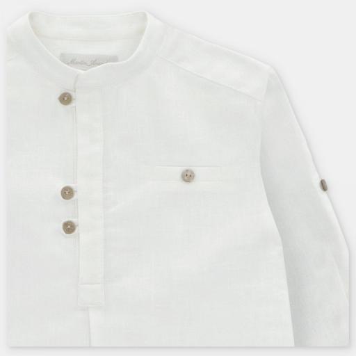 Camisa Alberta crudo Martín Aranda ref.21304 [1]