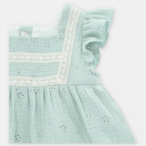 Vestido y braguita tela bordada Edmonton Martín Aranda ref.22307 [1]