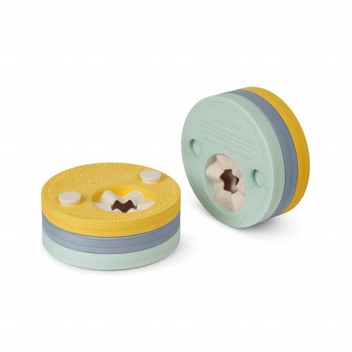Manguitos evolutivos baño Saro azul