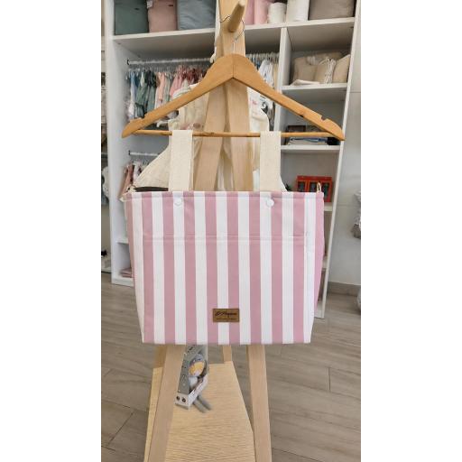 Bolso talega Raya rosa D´Peques 