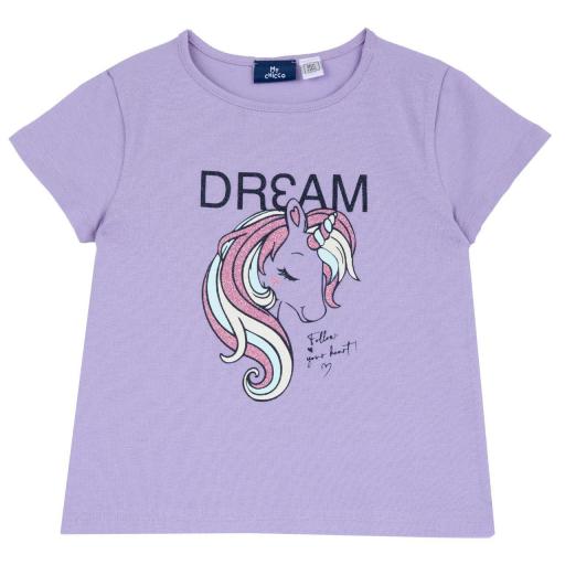 Camiseta  Dream unicornio Chicco ref.102123