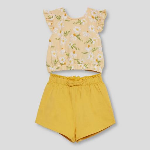 Conjunto niña Margaritas Street Monkey  ref.256013