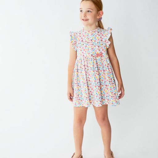 Vestido estampado flores Street Monkey  ref.253043 [2]