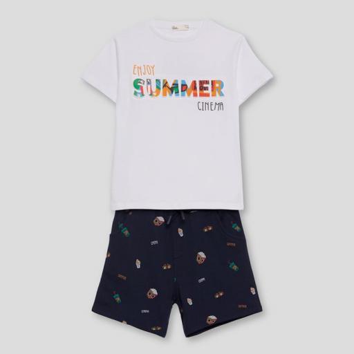 Conjunto niño Enjoy Summer Street Monkey  ref.255064