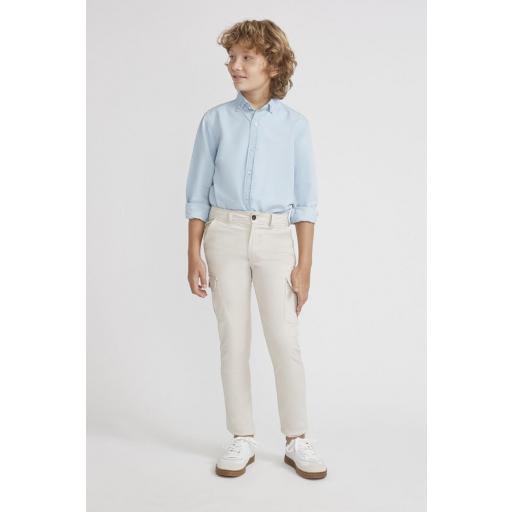 Pantalón cargo niño beig Street Monkey  ref.95061B [2]