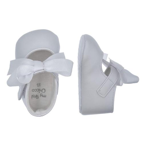 Mercedita lazo blanco sin suela Chicco [2]