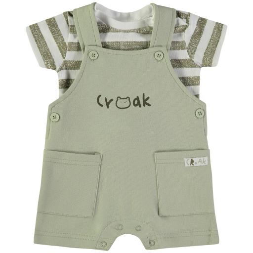 Conjunto peto caqui Babybol ref.160058