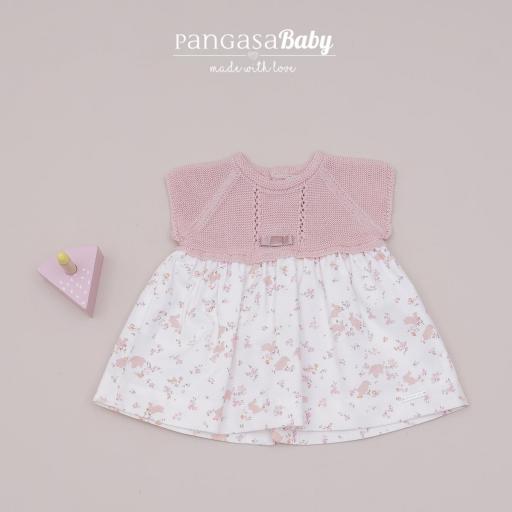 Vestido Rabbit rosa empolvado Pangasa  ref.2402130