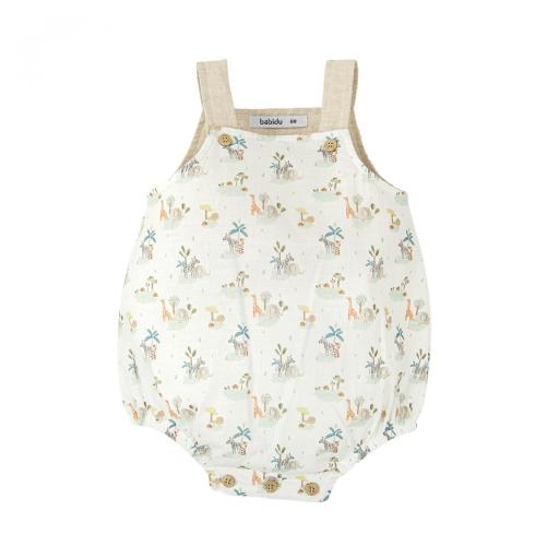 Pelele Descubrimiento tela Babidú ref.31416 [0]