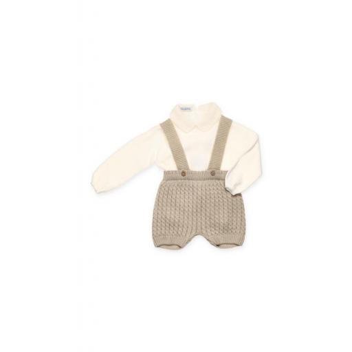 Conjunto 4 piezas punto Juliana color beig ref.25610 [2]