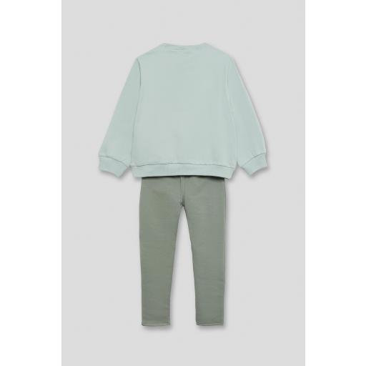 Conjunto niña Street Monkey verde Amazonas ref.356070 [1]