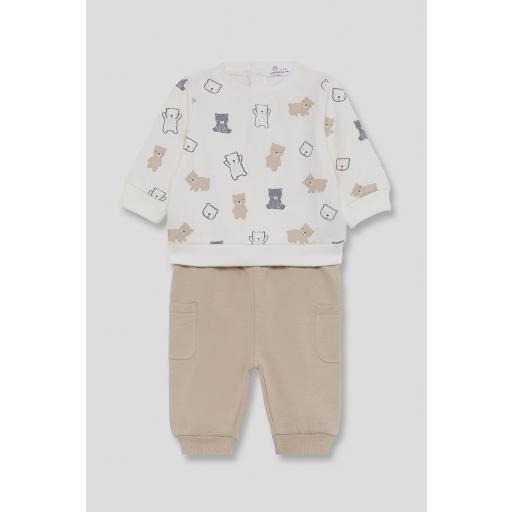 Chandal bebé ositos tostado Street Monkey ref.362013 [0]