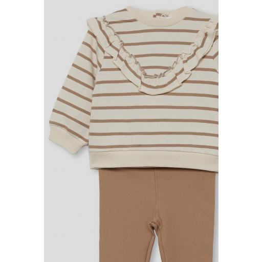 Conjunto niña Rayas camel Street Monkey   ref.363019 [1]