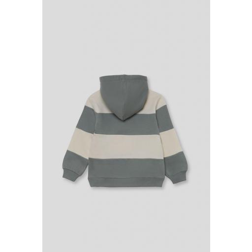 Sudadera rayas verde Street Monkey ref.365002 [1]