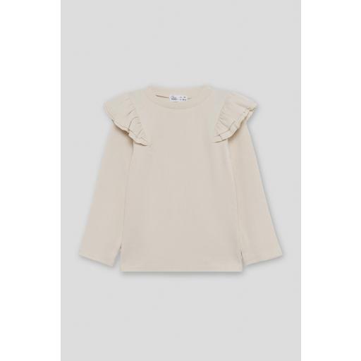 Camiseta volante color crudo Street Monkey ref.306064