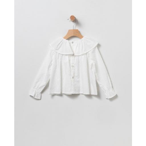 Camisa plumeti Blanco Natural  Coco Acqua ref.50228 [1]