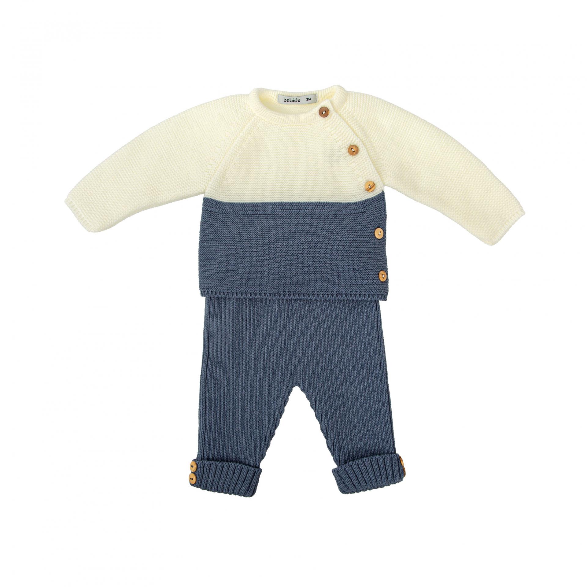Conjunto 3 piezas (con gorrito) Zarzal Babidú ref.50820