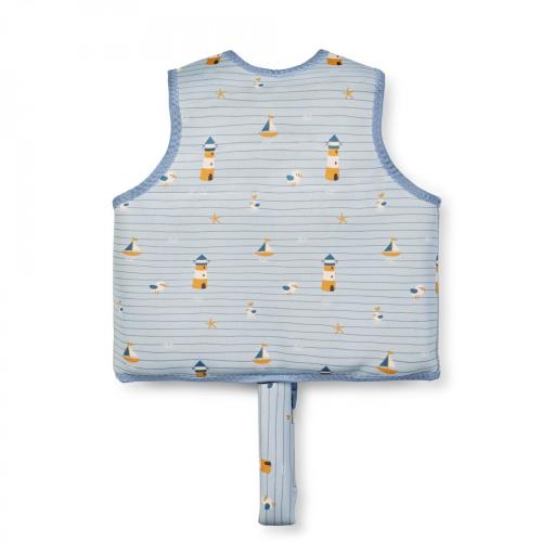 Chaleco flotador aprendizaje baño Saro Navy ref.6201 [1]