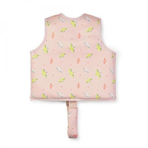 Chaleco flotador aprendizaje baño Tropicool rosa Saro ref.6201 [1]