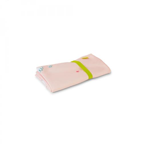 Toalla baño microfibra Tropicool rosa Saro ref.6432 [1]