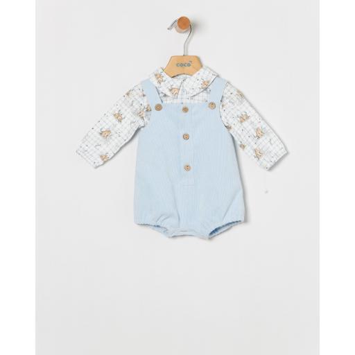 Conjunto peto micropana azul Coco Acqua ref.80716 [0]