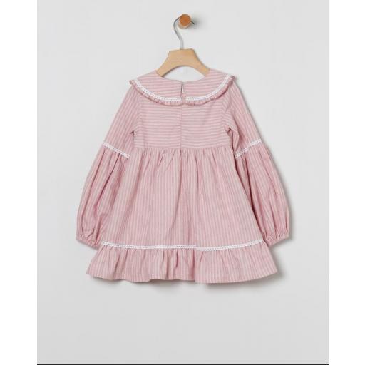 Vestido rayas vino Coco Acqua ref.50502 [1]