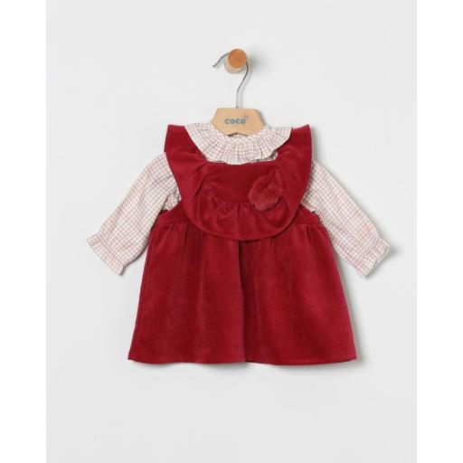 Blusa + pichy pana Coco Acqua Burdeos ref.80655