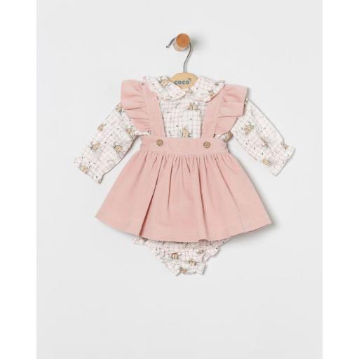 Pichi + blusa + braguita osos Coco Acqua ref.80708 [0]