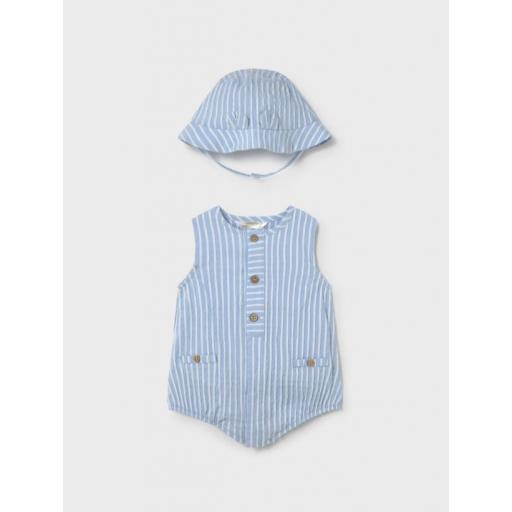 Pelele con gorro cielo Mayoral  ref.1614