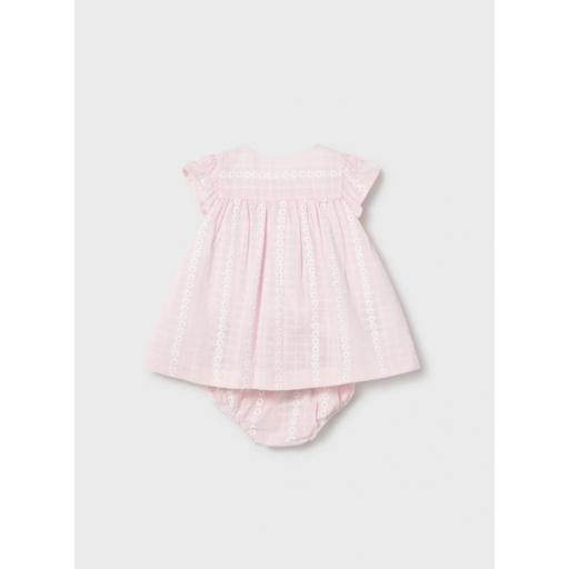 Vestido gasa rosa baby Mayoral ref.1805