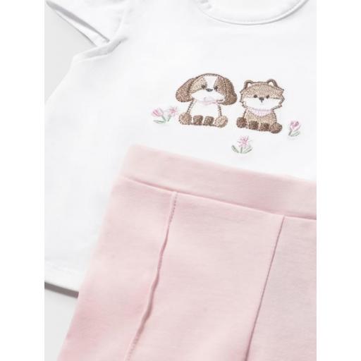 Conjunto 3 piezas Mayoral rosa baby ref.1732 [2]