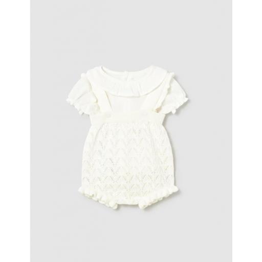 Conjunto Tricot peto y blusa cerámica Mayoral ref.1637 [0]