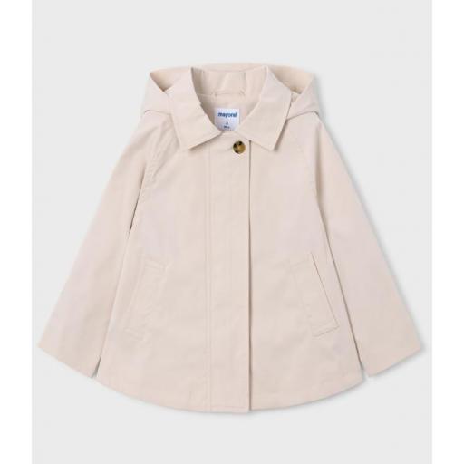 Cortavientos niña Mayoral color Natilla ref.3458 [0]